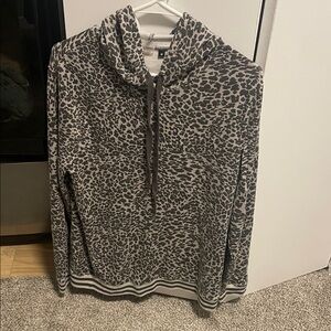 Leopard Print Women's Sweater